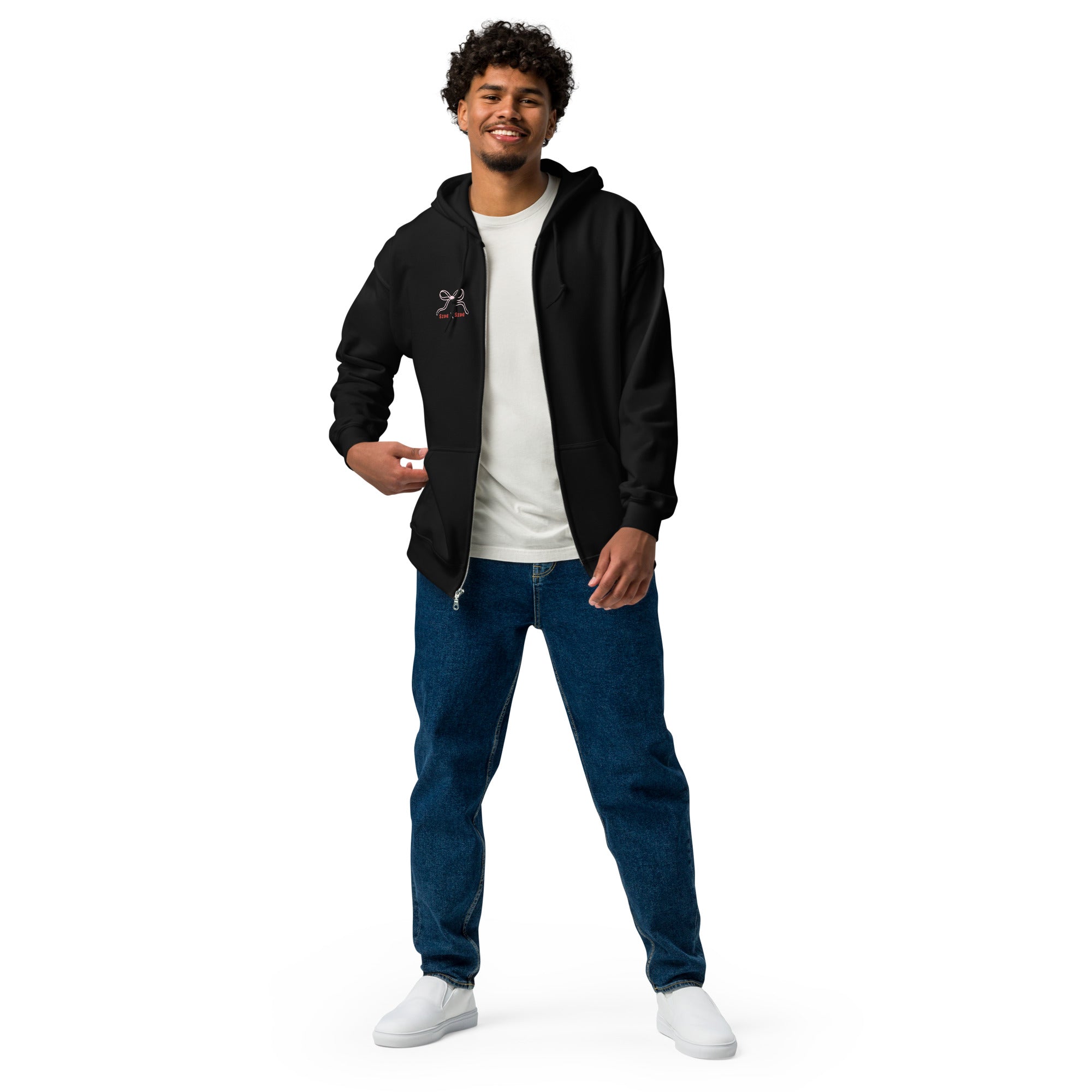 Cherry Adult heavy blend zip hoodie – SIDE X SIDE