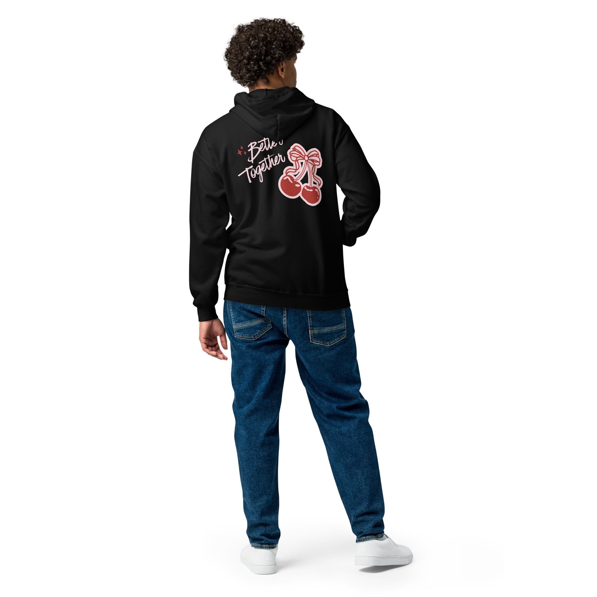 Cherry Adult heavy blend zip hoodie – SIDE X SIDE