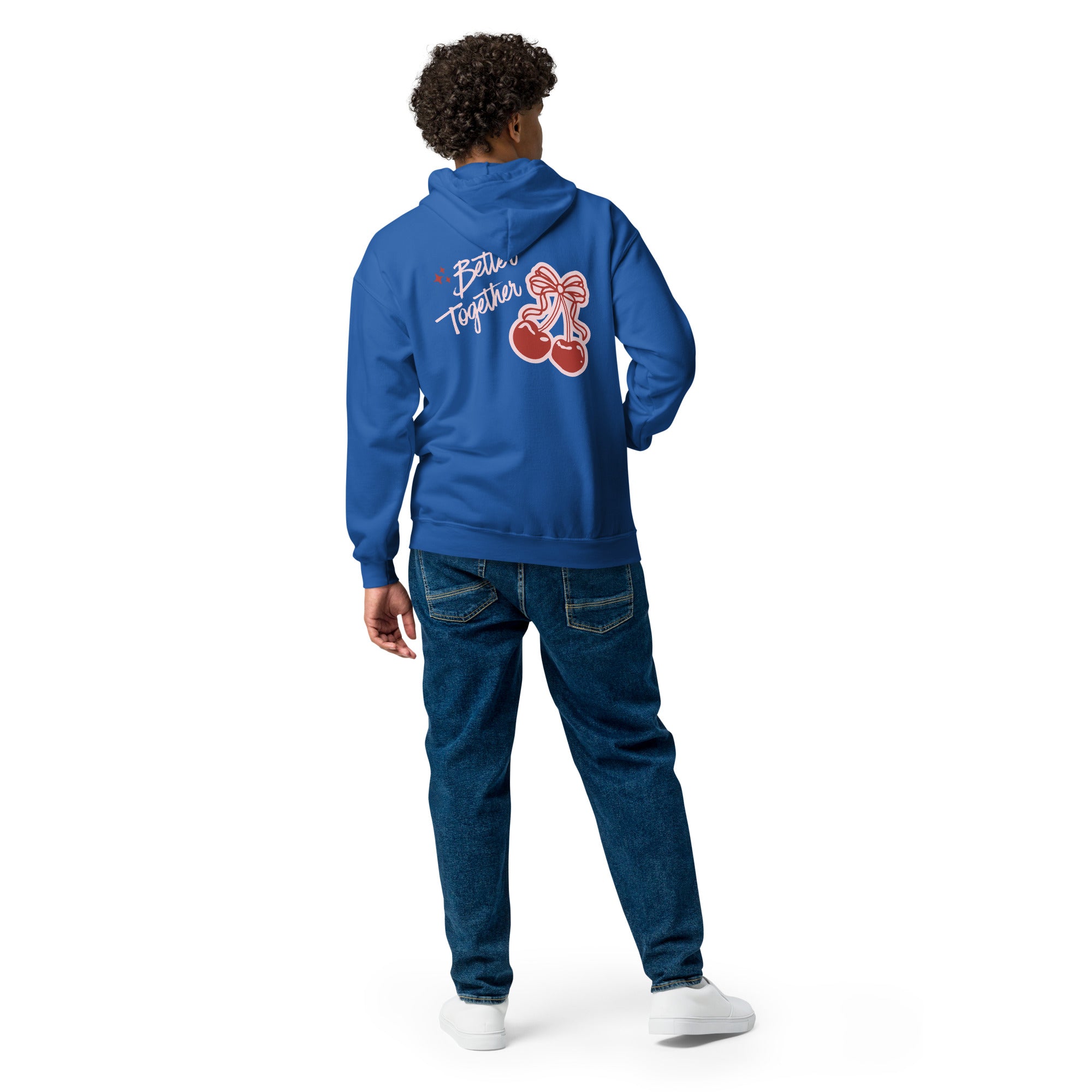 Cherry Adult heavy blend zip hoodie – SIDE X SIDE